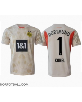 Billige Fotballdrakt Borussia Dortmund Gregor Kobel #1 Keeper Replika Hjemmedrakt 2024-25 Kortermet